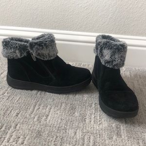 Black short boots 8